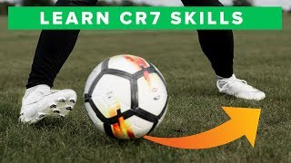 TOP 5 CR7 FOOTBALL SKILLS [upl. by Silvestro]