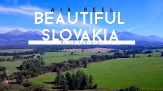 Beautiful Slovakia  4K  Drone Shots [upl. by Izabel]