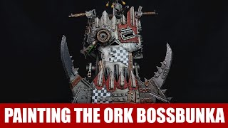 How To Paint Ork Terrain Easily  Warhammer 40K [upl. by Schinica]