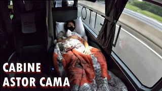 VIAJANDO para o RIO dormindo em CAMA  Como é a viajar na Cabine ASTOR CAMA DA PENHA de SP para RJ [upl. by Griffie]