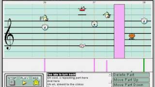 Rocky Balboa  Gonna Fly Now Mario Paint Composer [upl. by Domash613]