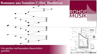 Romanze aus Sonatine CDur Beethoven  Harmonieharfe VeehHarfe Zauberharfe  Rohdemusikde [upl. by Eioj]