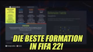 DIE BESTEN FIFA 22 TAKTIKEN FÜR DIE WEEKEND LEAGUE  ELITE DIVISION [upl. by Anaytat441]