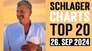 Schlager Charts Top 20  26 September 2024 [upl. by Cleodal]