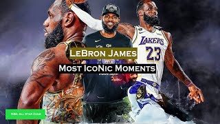 LeBron James The King of the Court  35 JawDropping Highlights [upl. by Dnalevets]