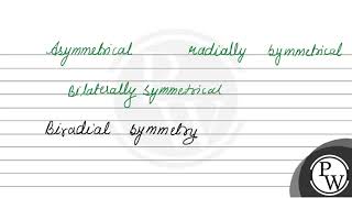 What is biradial symmetry [upl. by Diarmuid]