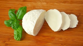 Mozzarella zum selbst machen  nur 2 Zutaten  Rezept leicht und lecker [upl. by Iduj]