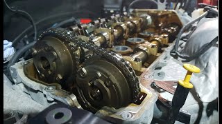 Replace Mini Cooper S R56 Timing Chain  Step By Step Replacement Timing Chain With Torque Specs [upl. by Loy]