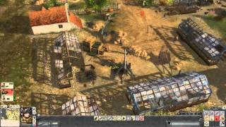 Faces of War  Allied campaign walkthrough  Mission 5  Avranches 24 HD [upl. by Ynotna]