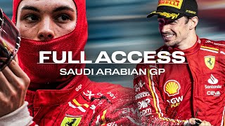 SF Full Access  2024 Saudi Arabia Grand Prix  Podiums amp F1 Debuts [upl. by Arded]