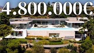 PROPERTY TOUR of an ARCHITECTURAL Masterpiece in Marbella Spain [upl. by Gamali]