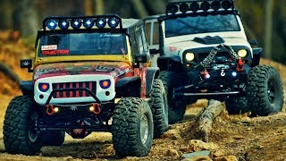 Traction Hobby 18 Cragsman amp Founder Couple driving [upl. by Rednal]