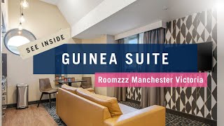 Guinea Suite  Apartment Tour  Roomzzz Manchester Victoria [upl. by Lukin]