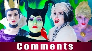 Disney Villains  The Musical feat Maleficent Comments [upl. by Eiramanad]