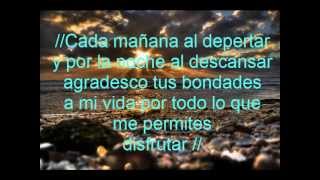 Cada Mañana Al Despertar Jesus Adrian R Letra [upl. by Etakyram]