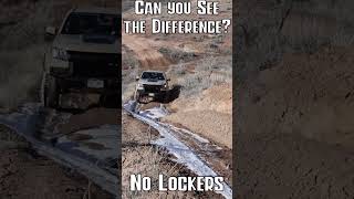 Can you spot the Difference Locker vs No Locker  Chevy ZR2 shorts chevyzr2 colorado [upl. by Esalb]