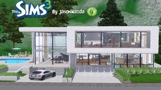 The Sims 3 House Designs  Modern Unity [upl. by Kissiah]