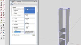 Dynamische Komponente in Google Sketchup erstellen Teil II [upl. by Fagaly]