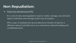 11 Cryptography Non Repudiation [upl. by Mahmoud66]