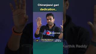 Chiranjeevi gari dedication  Podcast with Mahadevas S Ujwal  Real Karthik Reddy  megastar [upl. by Eelytsirk]