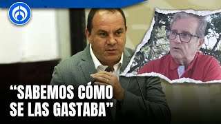 “Afortunadamente ya no es gobernador” Gerardo Becerra sobre Cuauhtémoc Blanco [upl. by Aleahs]