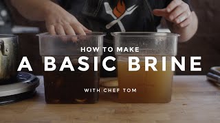 How to Make a Basic Brine [upl. by Cailly86]