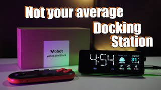 Vobot mini dock with apps nes games emulator pc monitor crypto stocks etc [upl. by Yelkao]