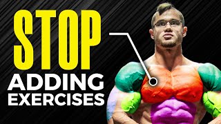 How Many Exercises Should You Do Per Muscle To MAXIMIZE Growth [upl. by Ellecram]