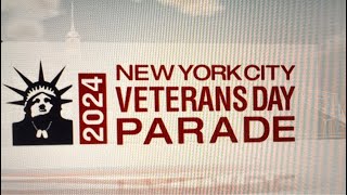 NYC LIVE 2024 Veterans Day Parade Coverage [upl. by Ainelec]