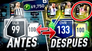 😲 SUBI EL GRL DE UN SUSCRIPTOR EN FIFA MOBILE  LE REGALO MESSI CRISTIANO Y NEYMAR [upl. by Adnol]