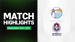 Langer Trophy 2024  Caloundra SHS v Ipswich SHS  Match Highlights  Round 7 [upl. by Swithin]