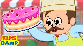 Pat A Cake  Nursery Rhymes For Babies By KidsCamp [upl. by Orenid]