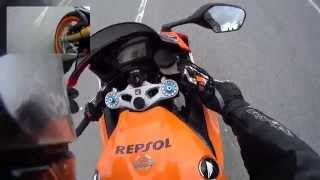 HONDA CBR1000RR SP Wheelie  Tekteker  İstanbul park [upl. by Eldon]