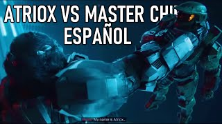 Halo Infinite ATRIOX VS MASTER CHIEF CINEMATICA EN ESPAÑOL [upl. by Dustie842]