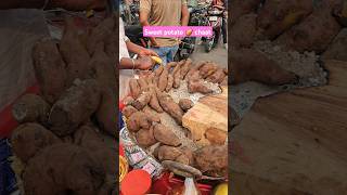 Sweet potato chaat streetfood chaatrecipe [upl. by Martz]