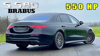 BRABUS B550 SCLASS S580  REVIEW on AUTOBAHN [upl. by Bander]