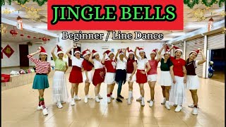 JINGLE BELLS 2024  Beginner LINE DANCE [upl. by Mumford742]