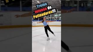 Incrível Treinamento pra Patinar no Gelo 🥶❄️ shorts [upl. by Daggna17]