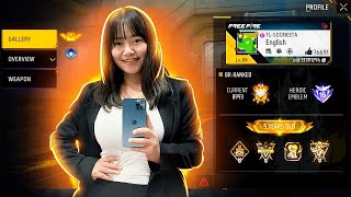 FREE FIRE MOBILE GAMEPLAY LIVE 💖 RANK PUSH CS amp BR  GARENA FREE FIRE [upl. by Aschim]