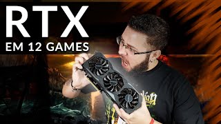 RTX 2080 Â« VS Â» GTX 1080 Ti TITAN V em 12 GAMES 1080p  1440p  2160p [upl. by Elle365]