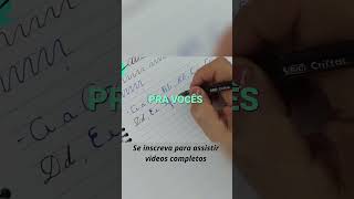 caligrafia caligraphy handwriting caneta writing shorts memes [upl. by Anyala]