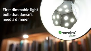 Nanoleaf Bloom  A new way to dim your lights [upl. by Oir]