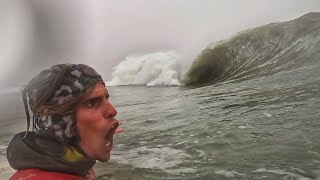 SURFING XXL SKELETON BAY AFRICA VLOG 2023 [upl. by Gretna]