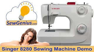 Overview of Singer 8280 Sewing Machine [upl. by Airekahs]