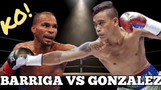 BARRIGA VS GONZALEZ FIGHT HIGHLIGHTS  BAKBAKAN NA Sino Kaya Ang Magwawagi  Gonzales vs Barriga [upl. by Wiburg278]