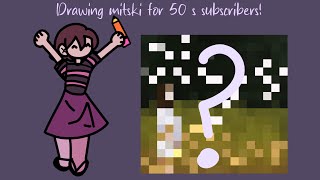 Drawing mitski for 50 subscribersspeedpaint [upl. by Yarvis378]