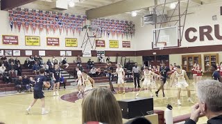 Video JustinSienas Andrew Grimshaw feeds Jaden Washington for a layup and Vintages Luke Haeuser [upl. by Nodyarg881]