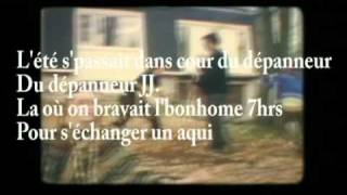 vidéo officiel de souvenirs denfance  paroles sur lécran [upl. by Eicart870]