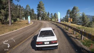 Toyota Trueno AE86 Twin Cam 16V Mountain Run FH5 [upl. by Aissert]