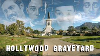 FAMOUS GRAVE TOUR  Forest Lawn Hollywood 2 Buster Keaton Stan Laurel etc [upl. by Htrap]